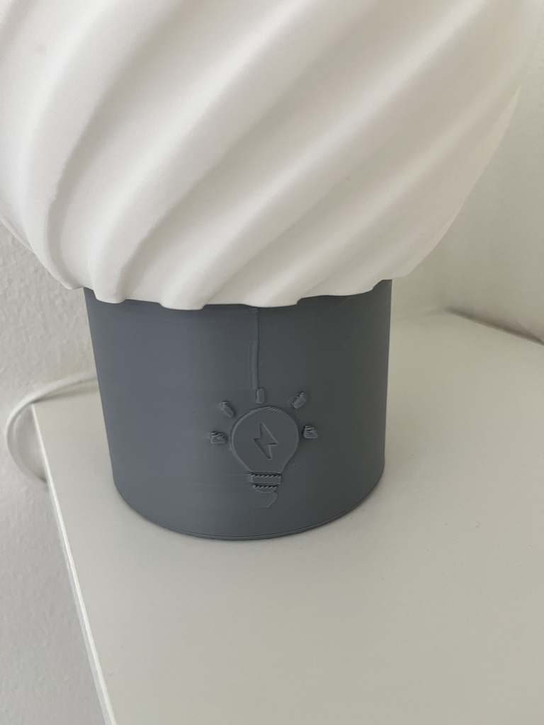 Tischlampe, Basis und Schirm 2
