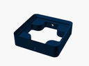 Gridfinity Baseplate (Skeletonized) 4