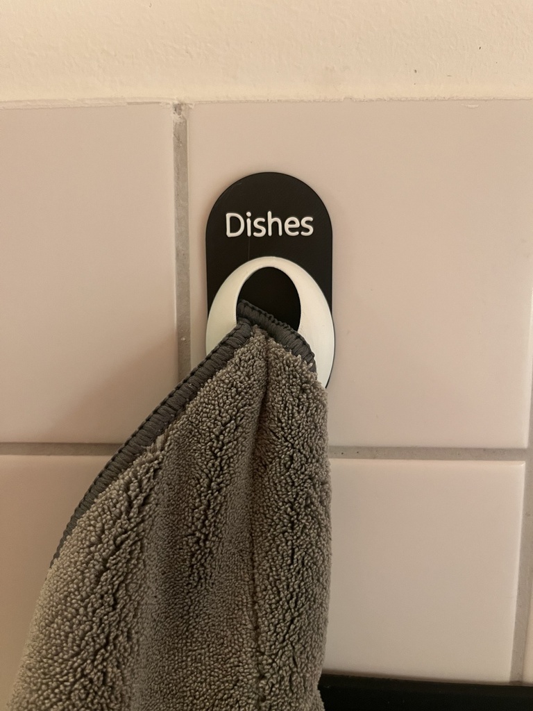 Geschirrtuch-Halter 2