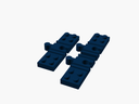 Schienen-Adapter für Holzeisenbahn und DUPLO 9